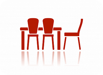 Обеденные столы и стулья